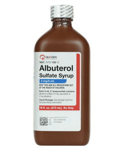 Albuterol Syrup 2mg/5ml (473ml)